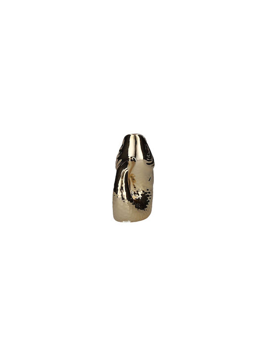 Decorative Vase Gold 21x12x31cm