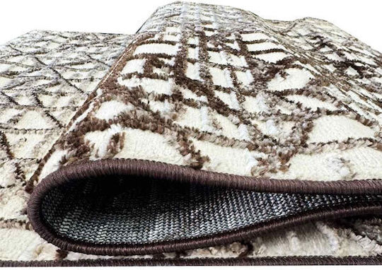 SpitiBazaar Bedroom Rug Sets Brown SB-2039 3 Pieces