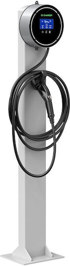 Digital IQ Wall Mounted Three-Phase 7kW Charging Station with Built-in Cable Type 2 (DIQ EV WCH 92207)