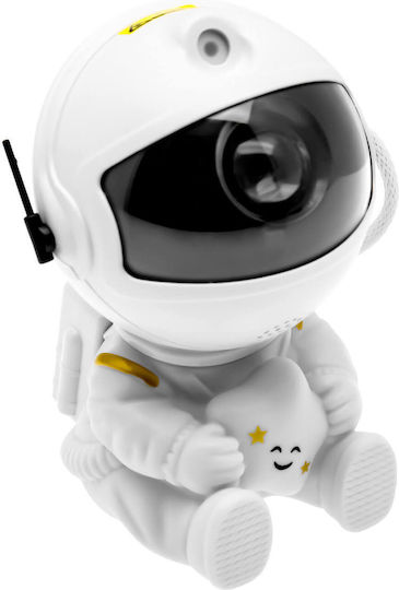 Dekorative Lampe Astronaut Weiß