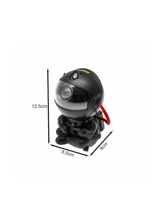 Dekorative Lampe Astronaut Schwarz