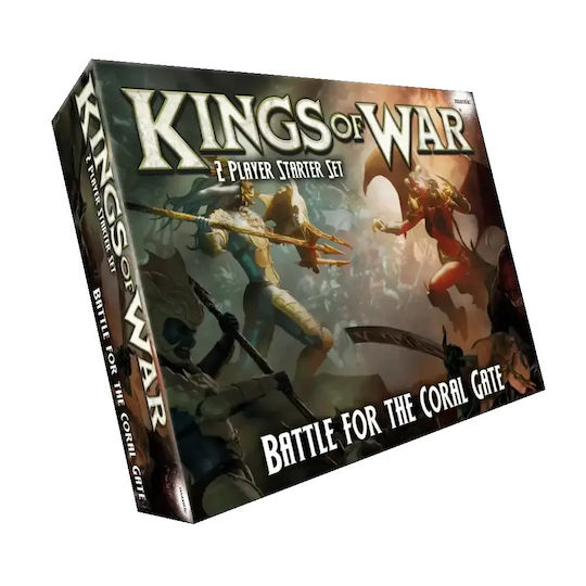 Kings War – Kit De Pornire Poarta Corală De Bătălie 2 Jucători 74 Miniaturi