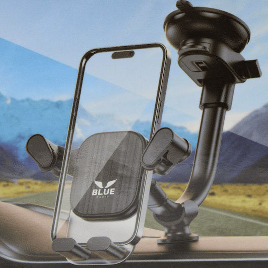 Blue Eagle Be-holder-14 Strong Suction Cup Holder Black