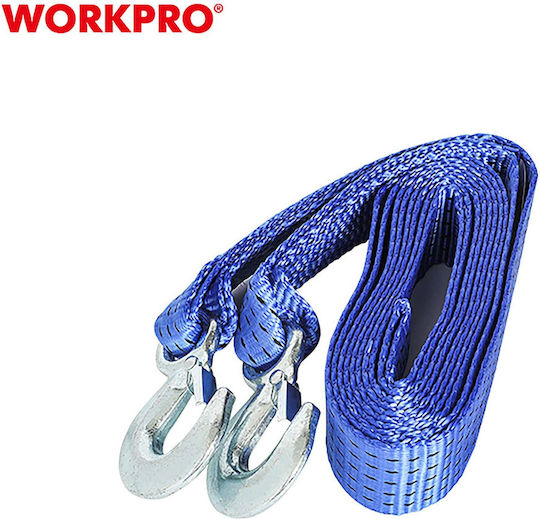 WorkPro Autoabschleppmittel mit Zugfestigkeit bis zu 5 Tonnen in Blau Farbe