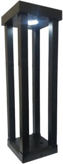Garden Led Solar Light Floor Column with Warm to Cool White Light