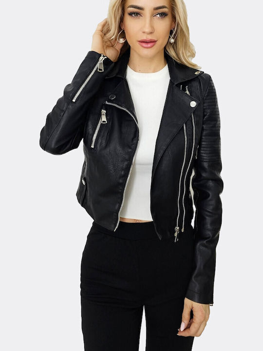 Γυναικείο Biker Jacket Black