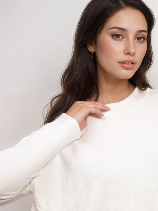 Damen Pullover White