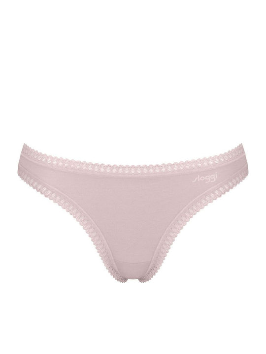 Βαμβακερά Γυναικεία String 3Pack Ροζ
