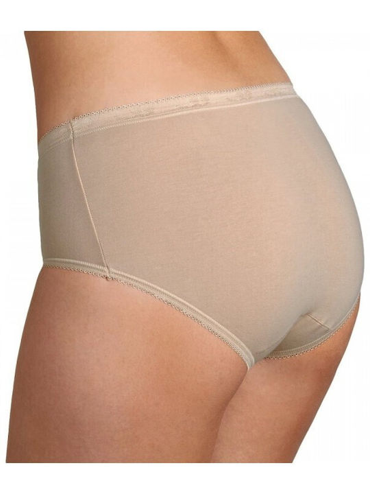 Basic Midi Women's Slip Beige