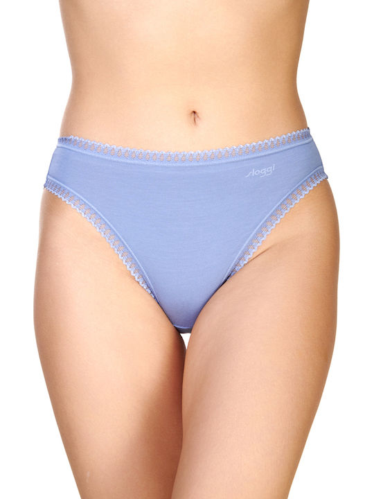 Βαμβακερά Women's Slip 3Pack Blue