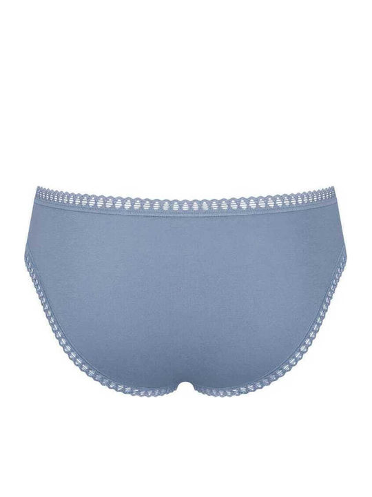 Βαμβακερά Femei Slip 3Pack Blue