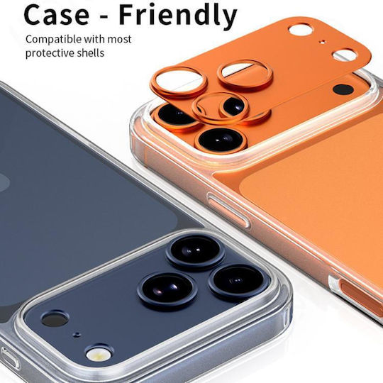 Iphone Air Titan-Kameraschutz aus Titan Schwarz