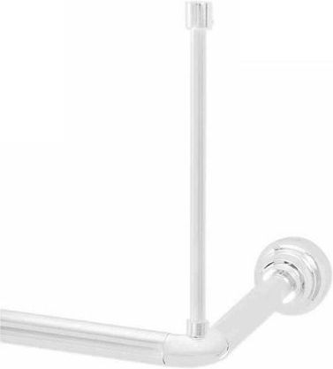 Стигащо За Дръжка За Баня Import Hellas Бяло Ф23 0.90см