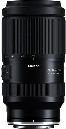Tamron Full Frame Camera Lens 70-180mm f/2.8 Di III VXD G2 Tele Zoom for Nikon Z Mount Black