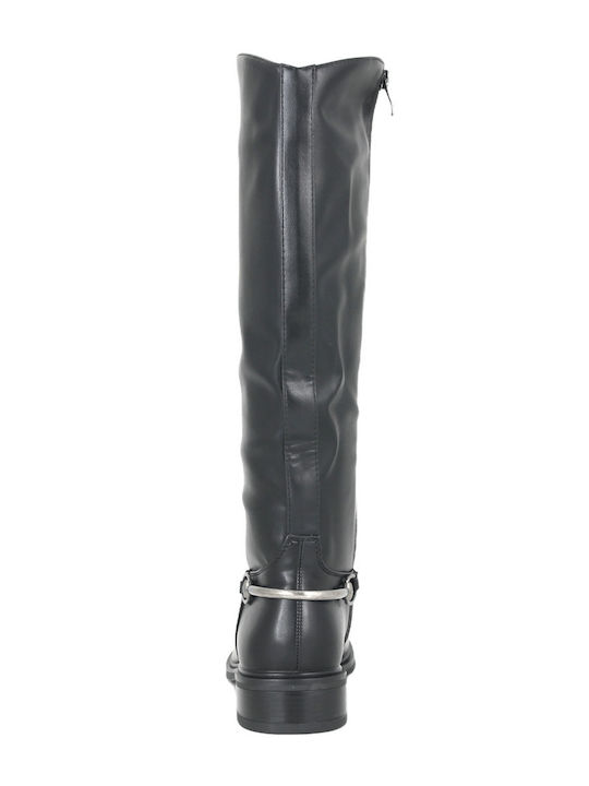 Leather Women's Boots Black
