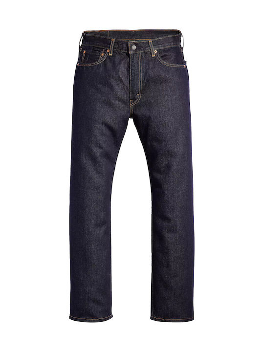 555 Herren Jeanshose Relaxed Gerade Passform Gut Aus Neu Rinse