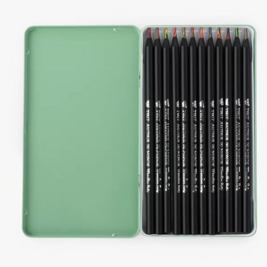 Set 12 Multicolored Colored Pencils Moulin Roty