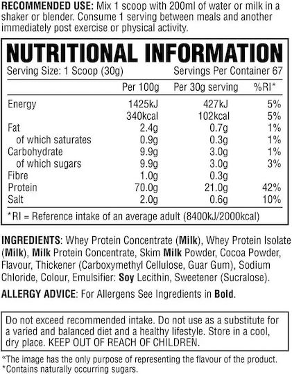 Per4m Whey Advanced Protein Protein Whey with Flavor Peachy Cream 900gr