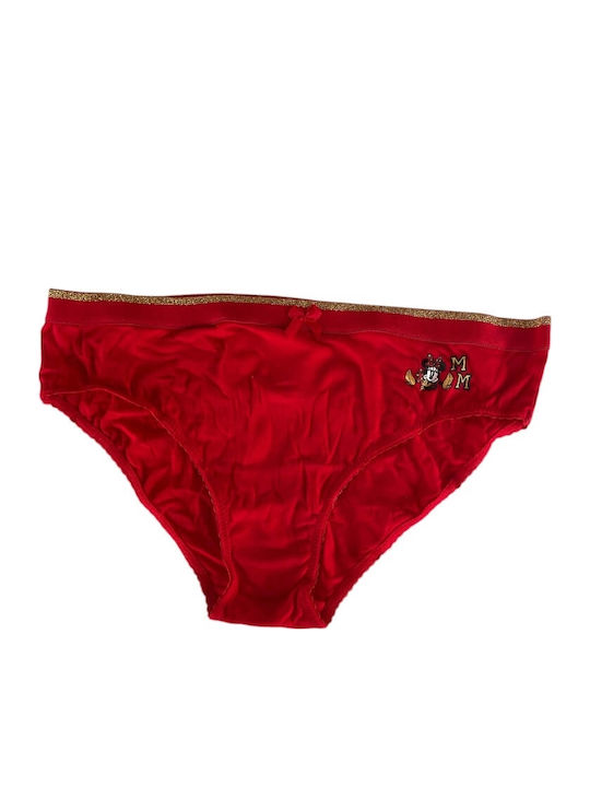 Damen Slip Red