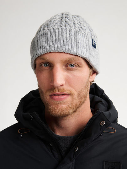 Männer Beanie Strickmütze in Grau Farbe LS1M-3050-CAP821 Grau