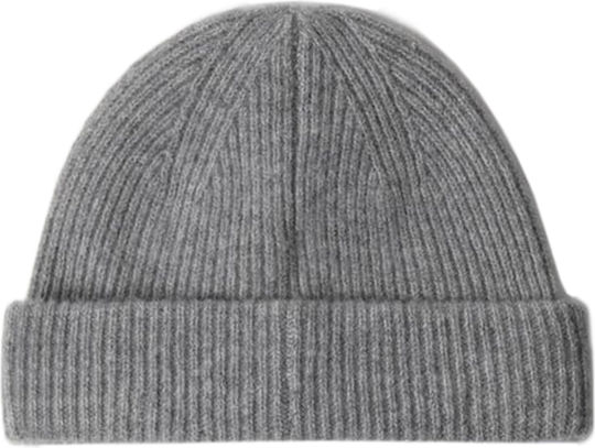 Beanie Beanie Knitted in Gray color