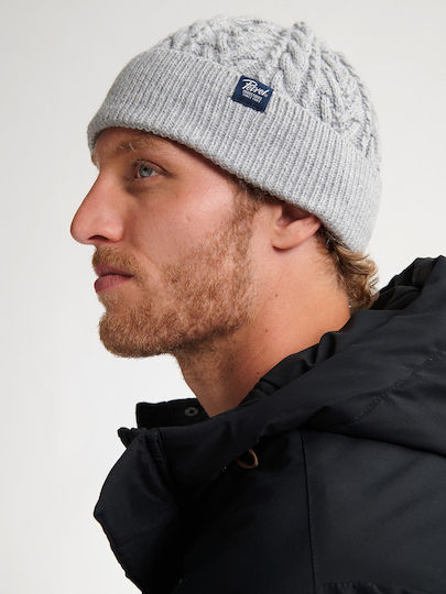 Männer Beanie Strickmütze in Grau Farbe LS1M-3050-CAP821 Grau