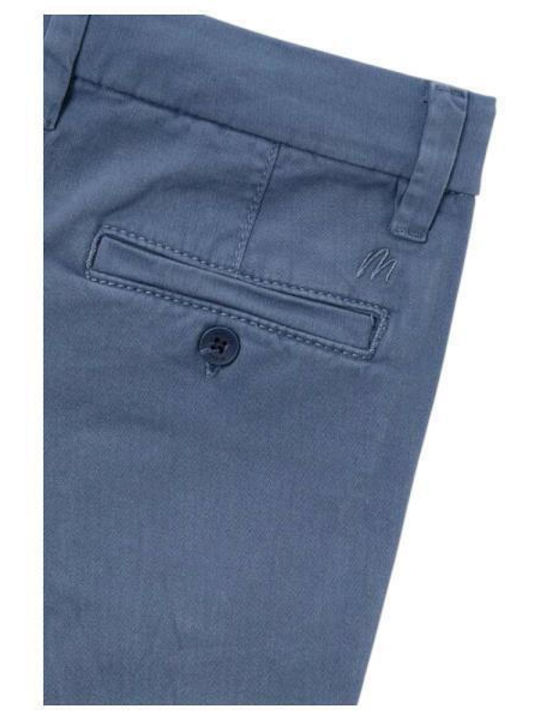 Pantaloni Chino din Material Textil pentru Copii Gri Basic