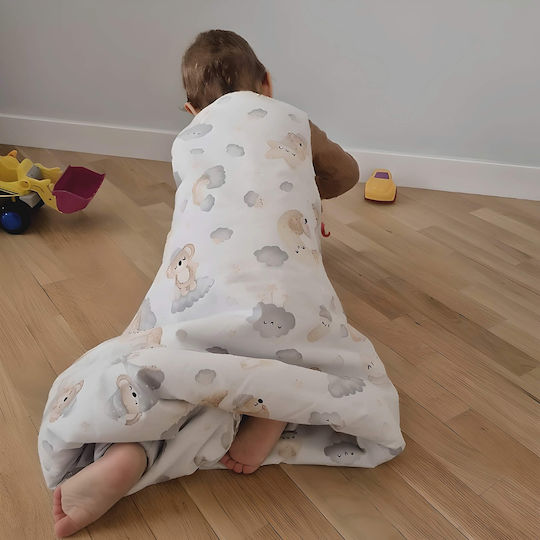 Kidizi De primăvară Sac de dormit 1 tog Gri