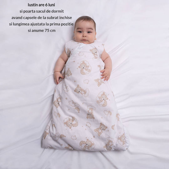 Kidizi De primăvară Sac de dormit 1 tog Bej