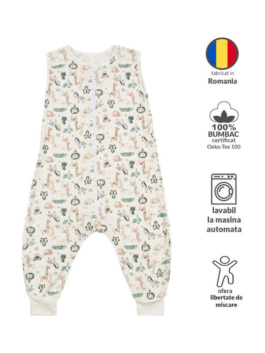 Kidizi Vara Sac de dormit 0.5 tog Safari Summer Cotton