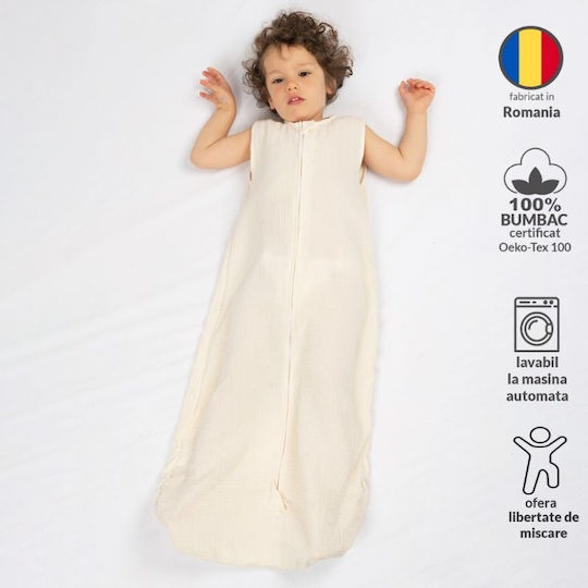 Kidizi Sommer Schlafsack 0.3 Tog Ivory