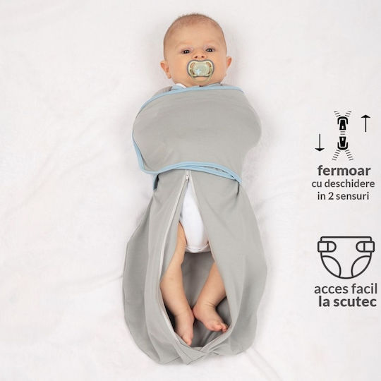 Kidizi Sommer Schlafsack 0.5 Tog Gray