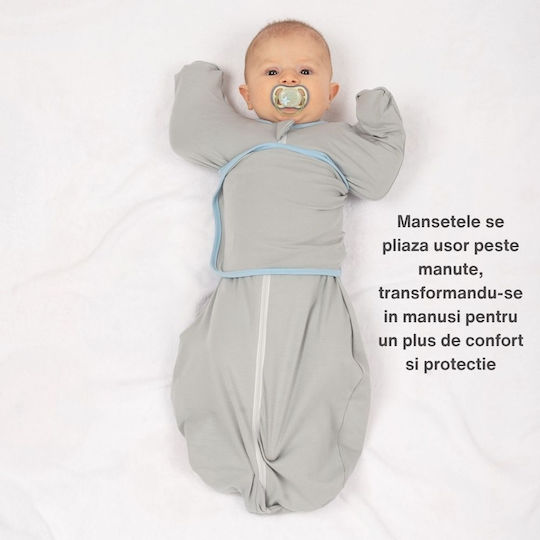 Kidizi Sommer Schlafsack 0.5 Tog Gray