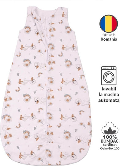Kidizi Vara Sac de dormit 0.5 tog Alb