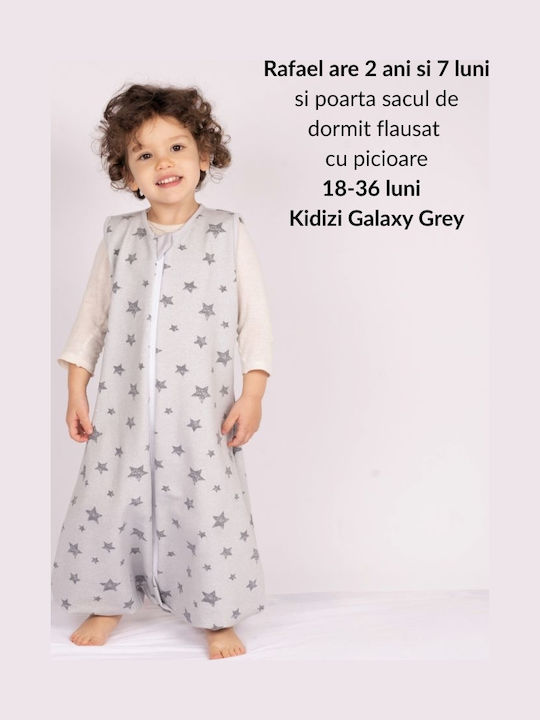 Kidizi De primăvară Sac de dormit 1 tog Galaxy Grey