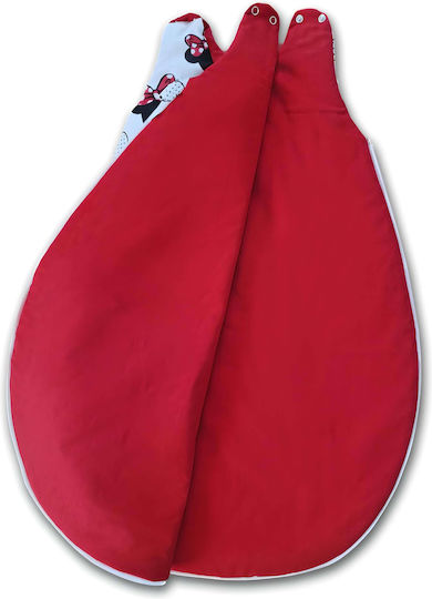 Kidizi Frühlingshaft Schlafsack 1 Tog Rot