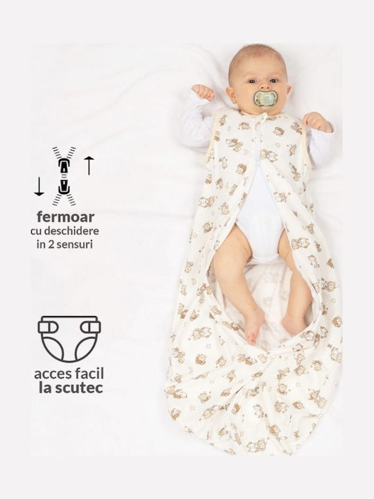 Kidizi Summer Sleeping Bag 0.5 Tog Gray
