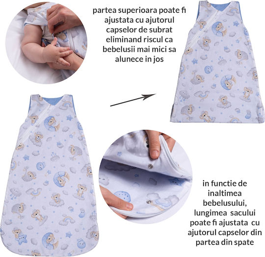 Kidizi Sac De Dormit De Primăvară Albastru