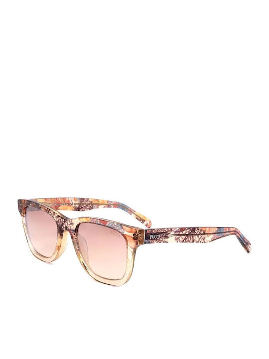 Emilio Pucci Ochelari de soare Πολύχρωμα cu Cadru & Maro Lentilă