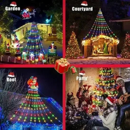 Λαμπάκια LED 3μ. RGB τύπου Χταπόδι