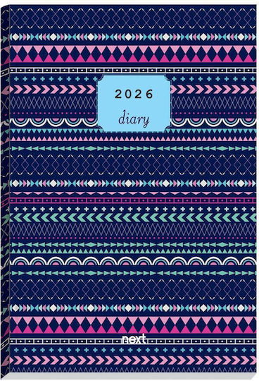 Next Diary 2026 Nest Daily Bound Light Green 14x21cm
