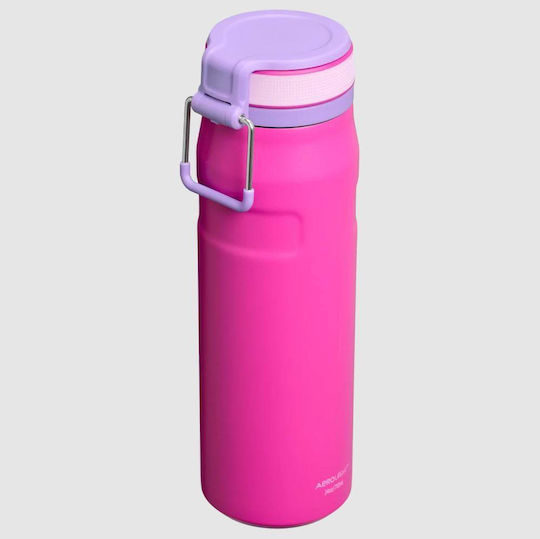 Stanley Iceflow Stainless Steel Thermos Bottle 700ml Violet Blossom