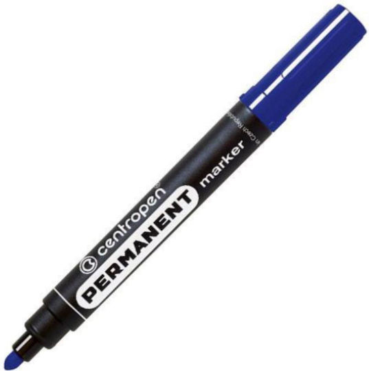Centropen Ανεξίτηλος Μαρκαδόρος Μπλε 2.5mm