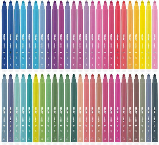50 Colours Conical Tip Milan 06ct50