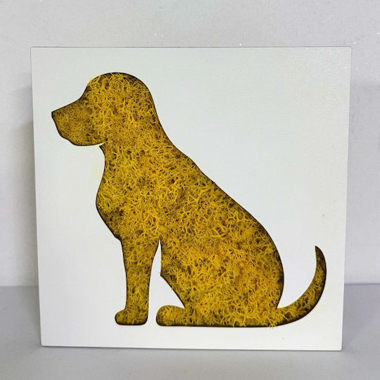 Loyal Friend Pictură Licheni Naturali Stabilizați Galbeni