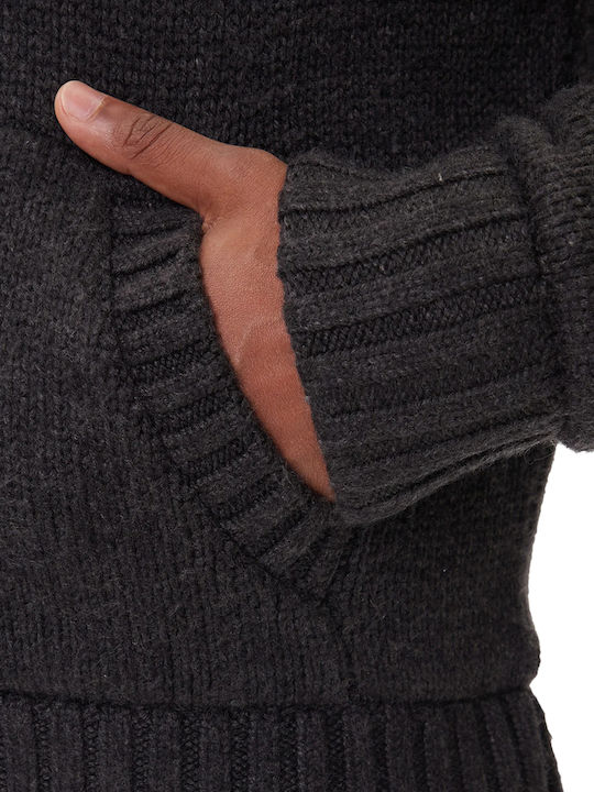 Men's Knitted Cardigan Black