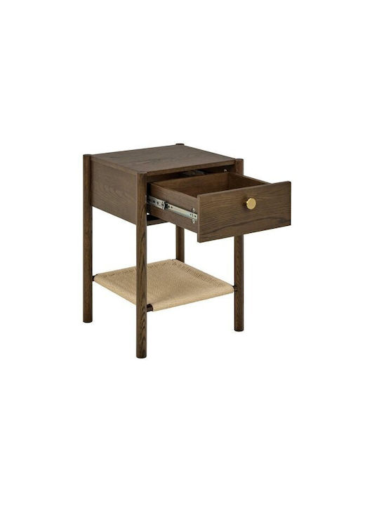Nachttisch Norsica 983 Metall Braun 44x40x60cm