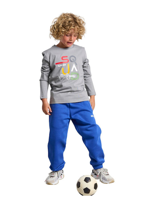 Kids' Shirt Long Sleeve Steel