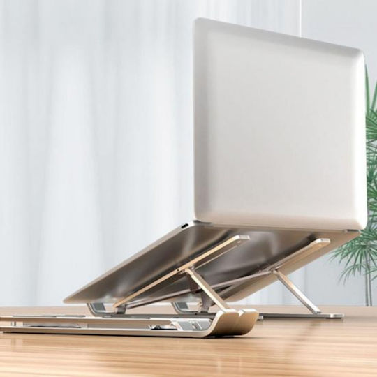Uncle George Βάση Στήριξης για Laptop έως 16" Ασημί 01.05.03-0004