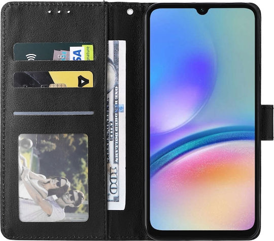 Back Cover Leather Black (Galaxy A05s)